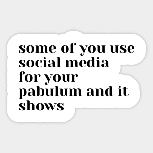 pabulum Sticker